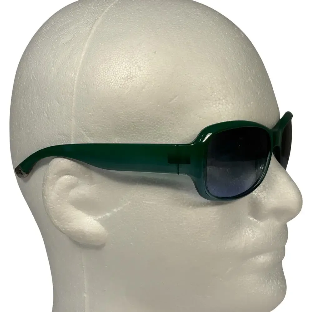 Juicy Couture Green Smells Like Couture Vintage Y2K Sunglasses Womens 57-17 135